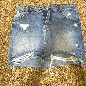 Womens Denim Skirt